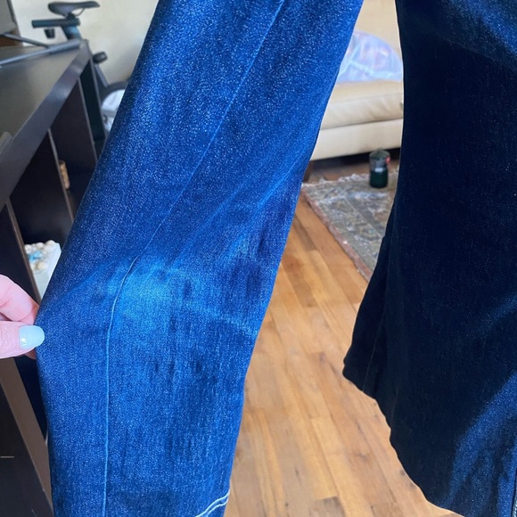 BCBG vintage Jean jacket SZ LRG - Picture 6 of 8